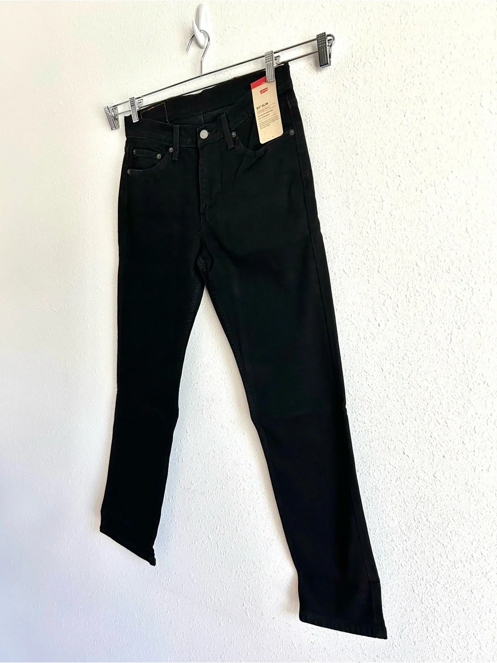 Levi's 511 Slim Jeans Men's Size 32x30 Black Denim Stretch Classic